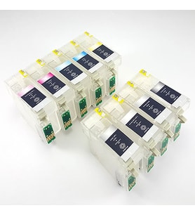 Epson T1571-T1579 Uyumlu Kolay Dolan Kartuş - 9 Renk (Çok Renkli)