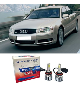 Audi A8 D3 Led Xenon Uzun Far Ampulü H7 Duo Yeni Seri Beyaz 2002-2009