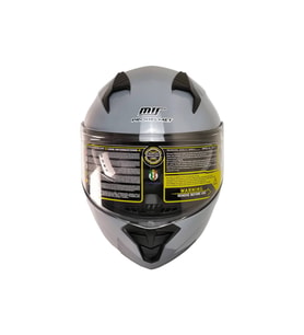 Motosiklet Çene Açılır Kask Güneş Vizörlü Ece 22.06 Sertifikalı New Motor Kaskı V2 Gri