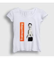 Presmono Kadın Beyaz Begbie Film Trainspotting T-Shirt 451898tt