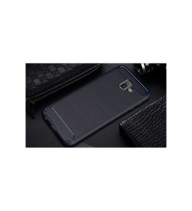 Samsung Galaxy J6 Plus Uyumlu Kılıf Zore Room Silikon Kapak (Lacivert)
