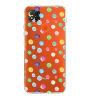 PrintiFy Xiaomi Redmi 9c ile Uyumlu Water Color 6  Kamera Korumalı Şeffaf  Kılıf