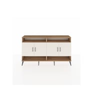 Arges Konsol 6 Raflı 4 Kapaklı 176x30x99 Çam-Aytaşı/Antrasit