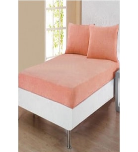 Altın Karma Havlu Lastikli Çarşaf Takımı 180x200 Cm 2 Adet 50x70 Cm Yastık Kılıfı