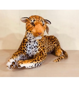Peluş Kaplan Dev Boy 60 cm (Kahverengi)