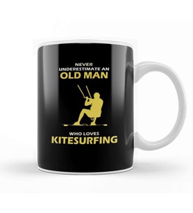 Kitesurfing Kite Kiteboard Gift Kupa Bardak Porselen