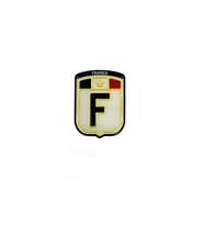 Etiketçilerin Vazgeçilmezi Arma Mini Aksesuar F (France) Fransa 3D Görünüm Sticker