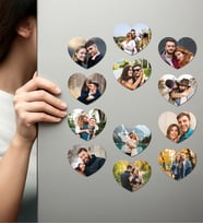 Kişiye Özel Ahşap Fotoğraflı UV Baskılı Magnet