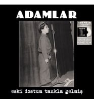 Adamlar Eski Dostum Tankla Gelmiş (Avrupa Baskı Renkli Plak) LP Plak