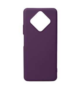 Infinix Zero 8 Uyumlu Kılıf Zore Biye Silikon (Mor)