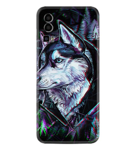 General Mobile Gm 23 Kılıf Silikon Desen Özel Seri Dog Eyes 1761