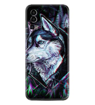 General Mobile Gm 23 Kılıf Silikon Desen Özel Seri Dog Eyes 1761