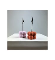 Bubble Not Tutucu 2'li Set ( Pembe - Meşe )