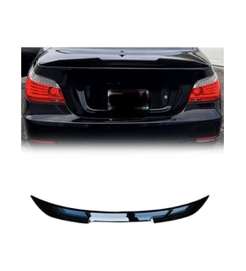 bmw e60 plastik parlak siyah psm spoiler-spoyler