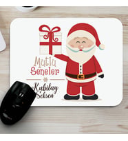 Kişiye Özel Yılbaşına Özel Noel Baba Mousepad
