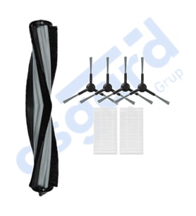VİOMİ V5 – V5 PRO – ALPHA 2 PRO Uyumlu 1 Ana Fırça 4 Yan Fırça 2 Filtre PKT-iasgf0000998