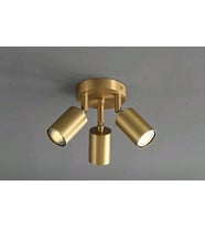 MYLİGHTS MAT ALTIN METAL HAREKETLİ  LED AVİZE LED SPOT GÜNIŞIĞI AMPULLÜ   (Altın-Siyah)