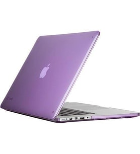 Speck SmartShell Macbook Pro Retina 15" ile Uyumlu Koruma Kılıf Haze Purple