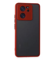 Mi 13T Pro Kılıf Montreal Silikon Kapak - Kırmızı