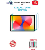 Huawei MatePad SE 11"  İçin Nano Ekran Koruyucu 9h Esnek 2 ADET