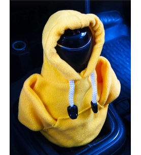 Vites Kılıfı Uyumlu Kapşonlu Sweatshirt Vitese Geçmeli Vites Topuzu Kılıfı