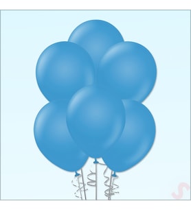 Lacivert Pastel Balon, 30cm x 10 Adet