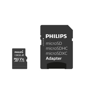 PHILIPS MicroSD 128GB FM12MP45B/00 Class10 Hafıza Kartı