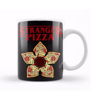 Stranger Things Stranger Pizza Kupa Bardak Porselen