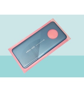 Tkgz - Infinix NOTE 7 Arka Kapak Batarya Kapağı - Arka Kapak - MAVİ