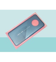 Tkgz - Infinix NOTE 7 Arka Kapak Batarya Kapağı - Arka Kapak - MAVİ