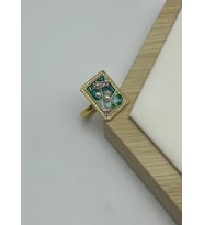 Çelik Gold Ayarlanabilir Yüzük - 25yzk236