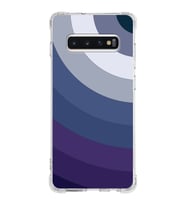 Samsung Galaxy S10 Plus  Köşe Korumalı Antişok Kapak Renk Cümbüşü Tasarımlı  Silikon Kılıf (Şeffaf)