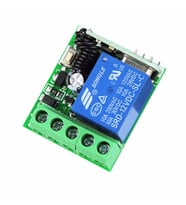 433Mhz RF 1 Kanal Röle Modül DC 12V AK-RK01SY Kablosuz Pompa Fan Lamba Perde