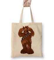 Chewbacca Alf Bacca Bez Çanta Uzun Saplı