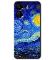 Xiaomi Redmi 13C Kılıf HD Desen Baskılı Kılıf - Starry Night