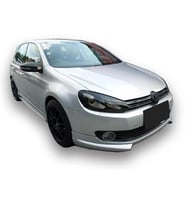 Volkswagen Golf Uyumlu 6 2009 - 2012 Ön Tampon Ek (Plastik)