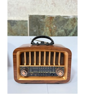 Everton Rt-775 Büyük Boy Nostaljik Radyo Müzik Çalar Bluetooth Fm/Am/Sw