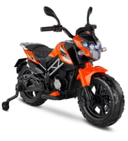 447 Motocross Akülü Motorsiklet 12V Turuncu