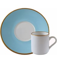 Regna Home Harmony Blue 6 Kişilik Kahve Fincan Takımı ( HBF-12-KFT-BLU ) (Çok Renkli)