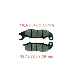 HONDA ÖNFRENDİSKBALATASIFA375166HONDAİNNOVA125 UYUMLU-MSX125DGROM