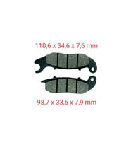 HONDA ÖNFRENDİSKBALATASIFA375166HONDAİNNOVA125 UYUMLU-MSX125DGROM
