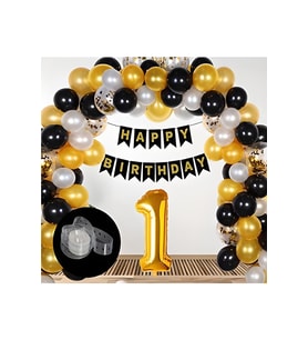 1 Yaş Doğum Günü Balon Zinciri