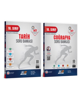Hız ve Renk 10. Sınıf Tarih ve Coğrafya HİT Soru Bankası Seti 2 Kitap