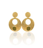 Kadir Jewellery 22 Ayar Altın Kaplama Vintage Küpe -El İşçiliği Ve Hipoalerjenik Küpe