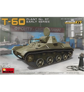 Miniart "35224 Montajlık Model T-60Early Series Interior"
