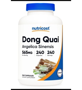 Nutricost, Dong Quai, 565 mg, 240 Capsul.TR Tek Yetkili Satıcısı OZELSPORCUGIDALARI'DIR (Renksiz)