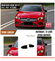 Mercedes Benz A Class W176 Batman Ayna Kapağı (2012-2018) (Standart)