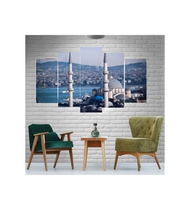 5 Parça Ahşap Tablo