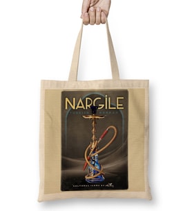 Nargile Bez Çanta Uzun Saplı