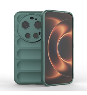 Xiaomi 17 Ultra Kılıf Esnek TPU Oyuklu Arka Yüzey Tasarımlı Etnik Silikon Kılıf